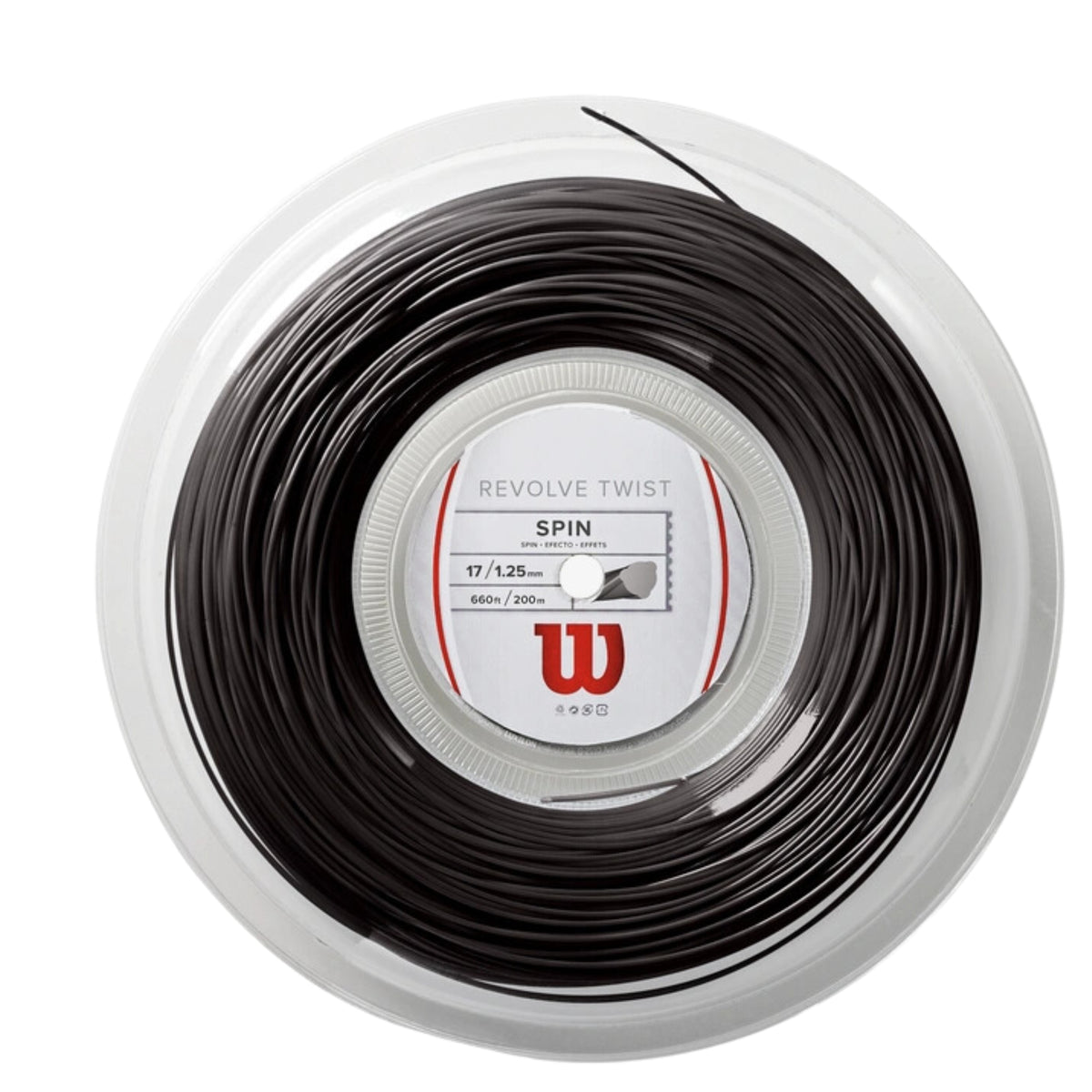 Wilson Revolve Twist 17 Tennis String - 200M Reel