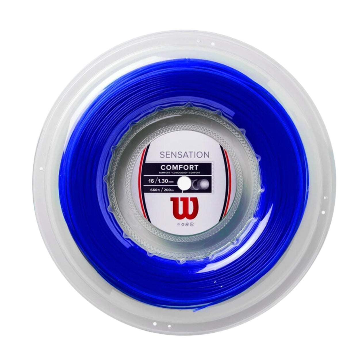 Wilson Sensation Blue 16 Tennis String - Reel