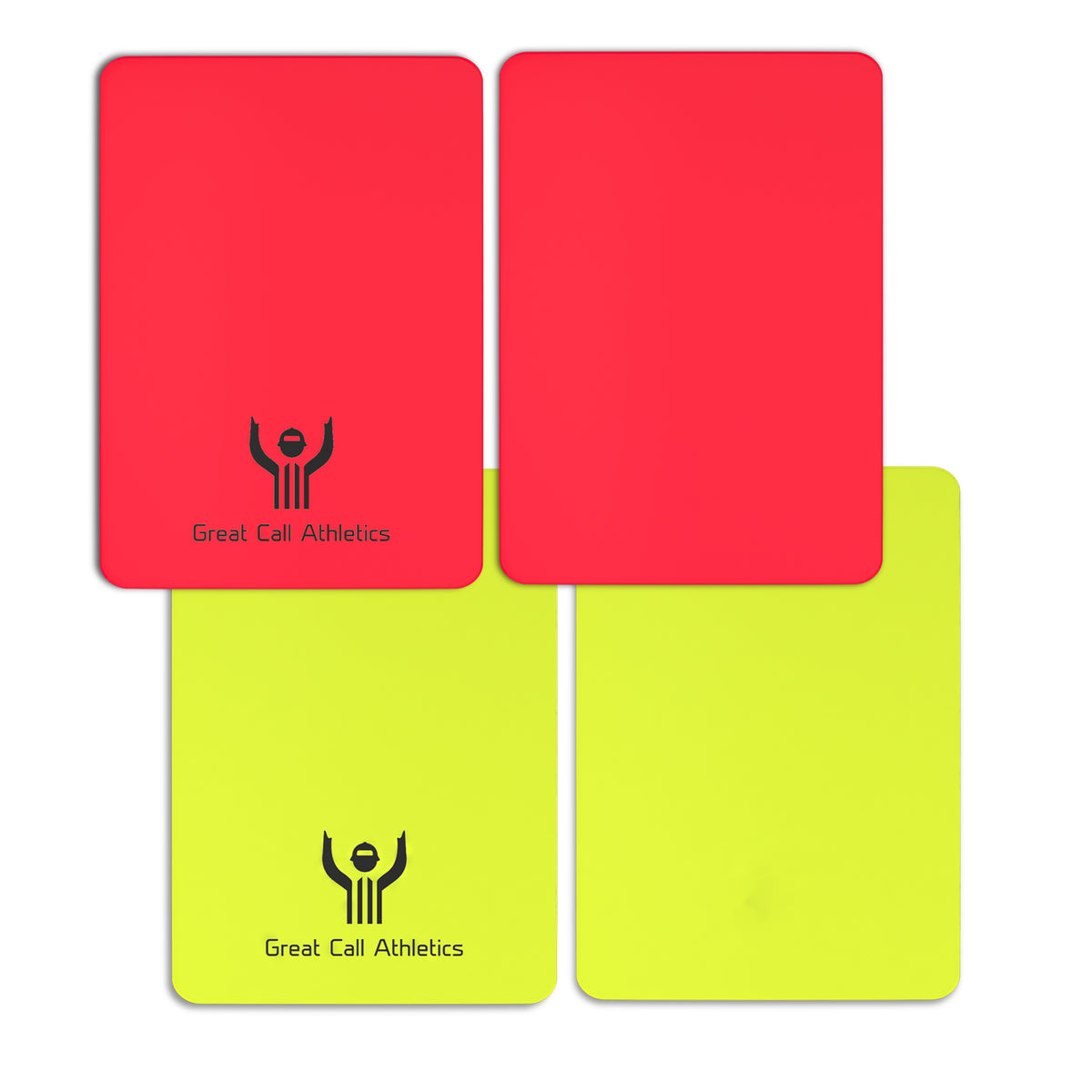 Soccer Red and Yellow Penalty Cards