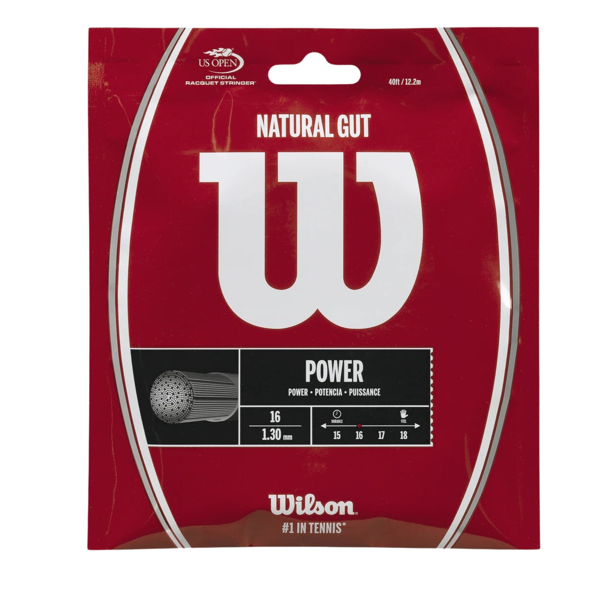 Wilson Duo Control Tennis String - Set