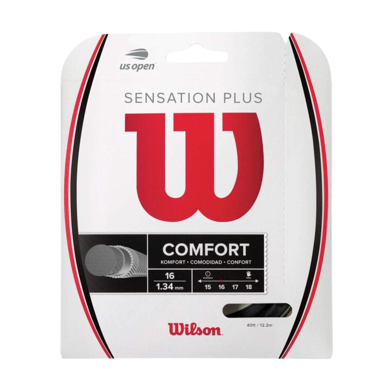 Wilson Sensation Plus 16 Tennis String - Set