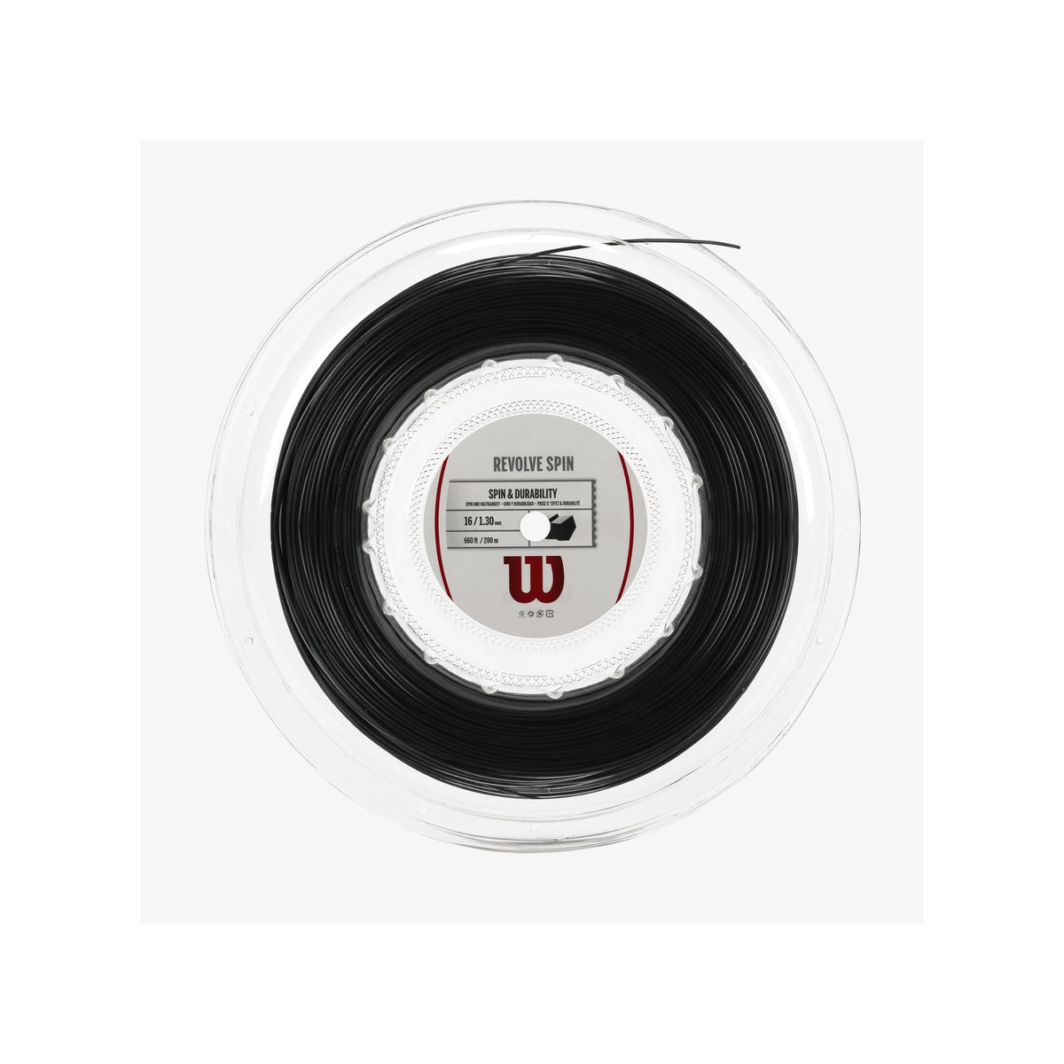 Wilson Revolve Spin 16 Tennis String - 200M Reel