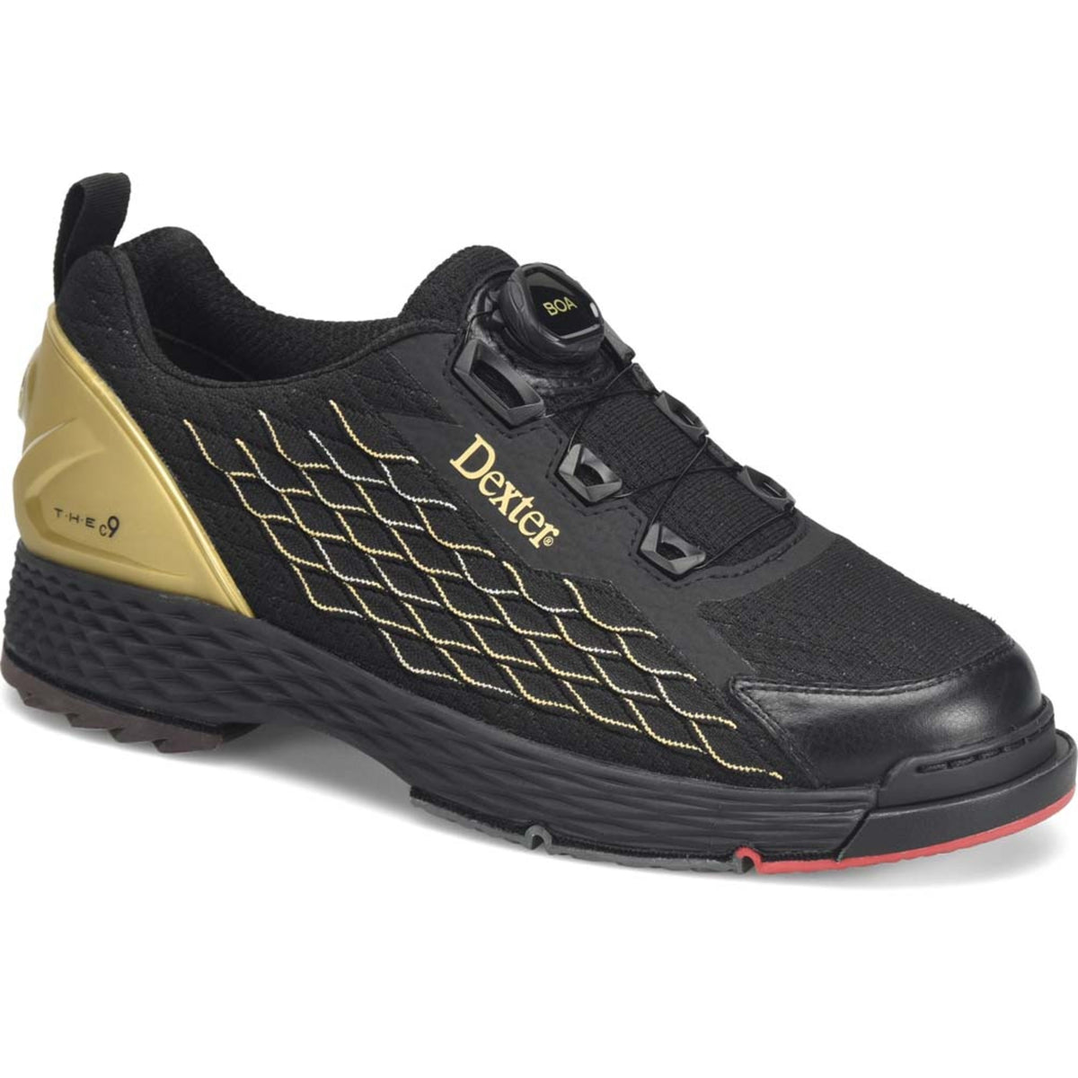 The C-9 Knit Boa Black/ Gold Shoes