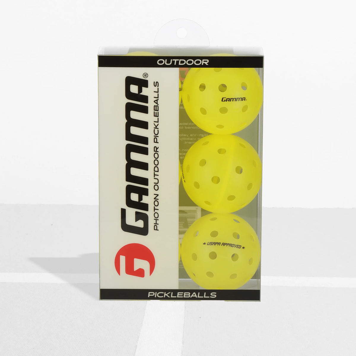 Gamma Photon Outdoor Pickleball 6 Pack