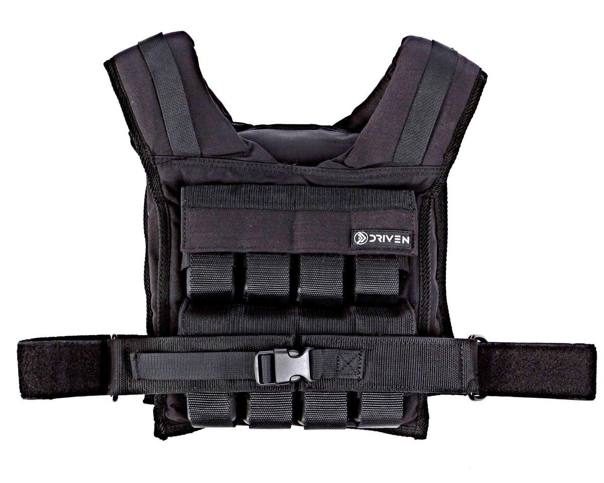 Driven 35lb Black Weight Vest