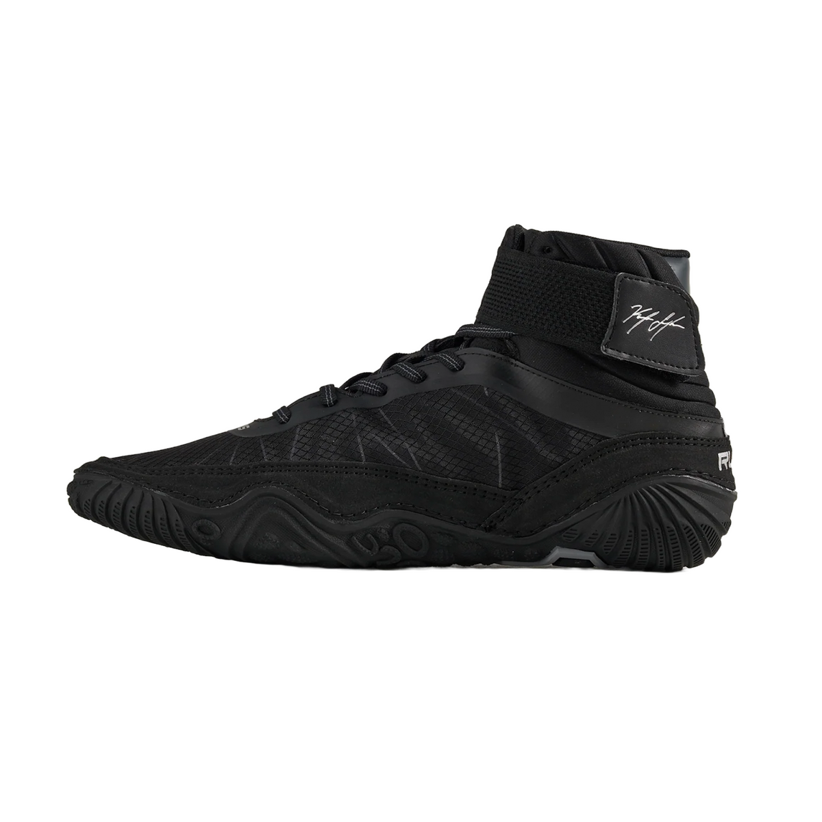 Rudis Black Wrestling Shoes for Adult Wrestlers High School College Varsity Middle School All Ages