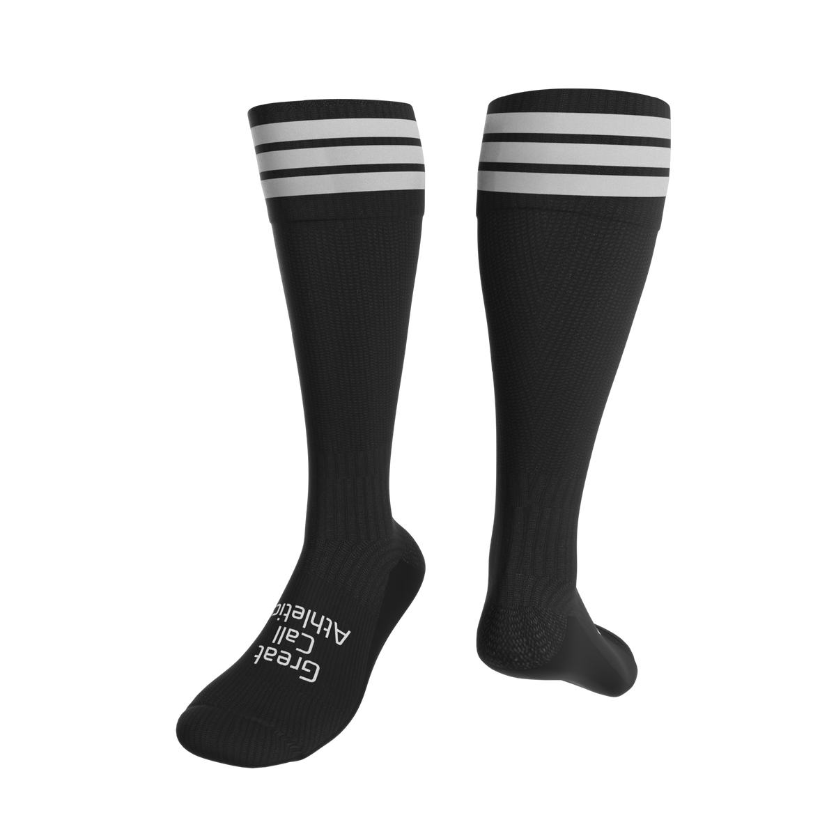 Soccer Referee Socks 3 Stripe Design for Officials & Referees