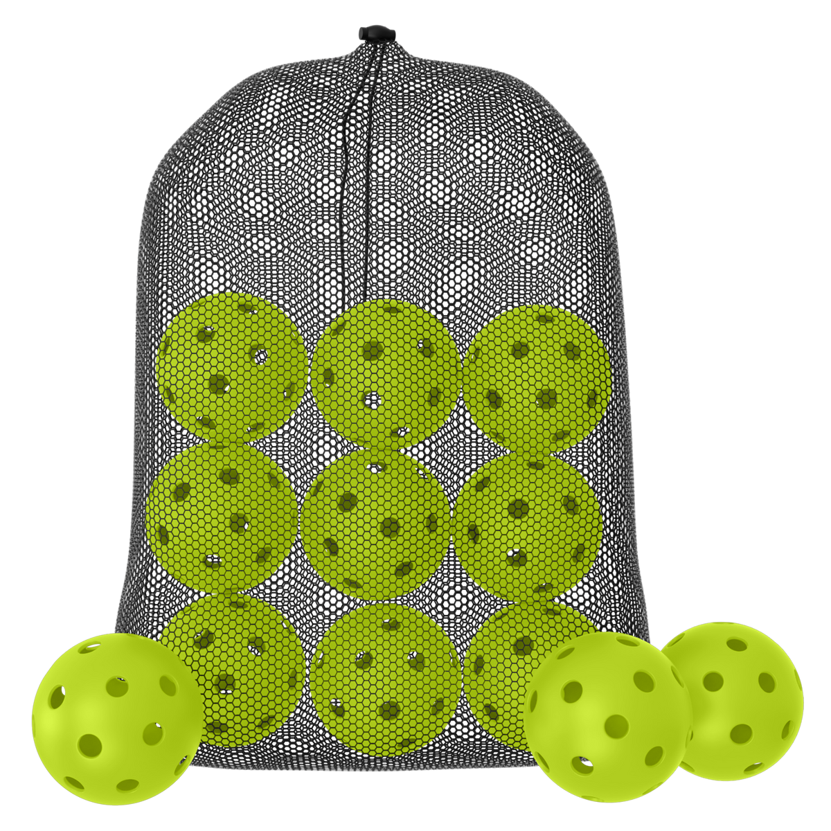 Pro Indoor Pickleballs with Free Mesh Bag for all pickleball players