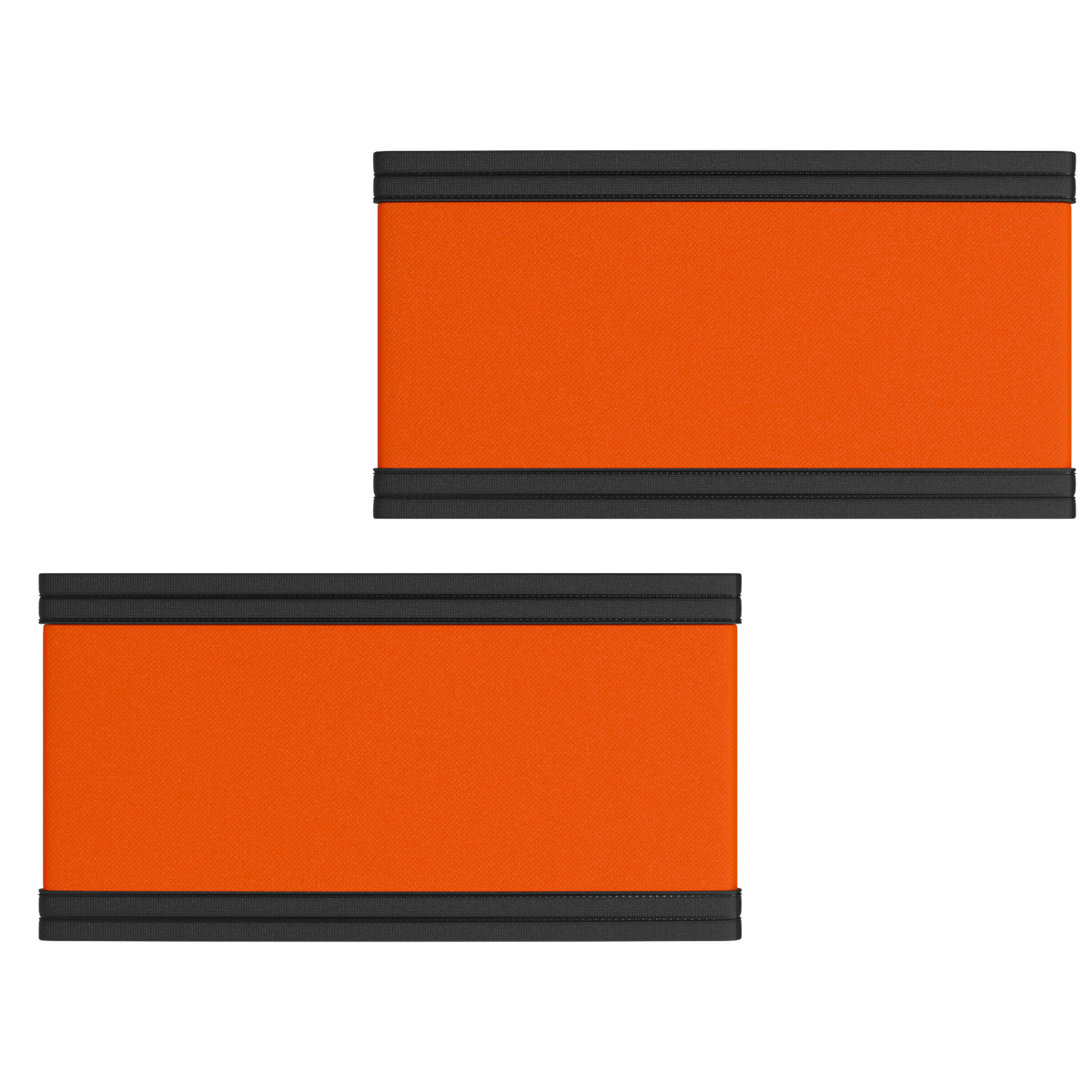 Orange Hockey Referee Armbands Back Side Official