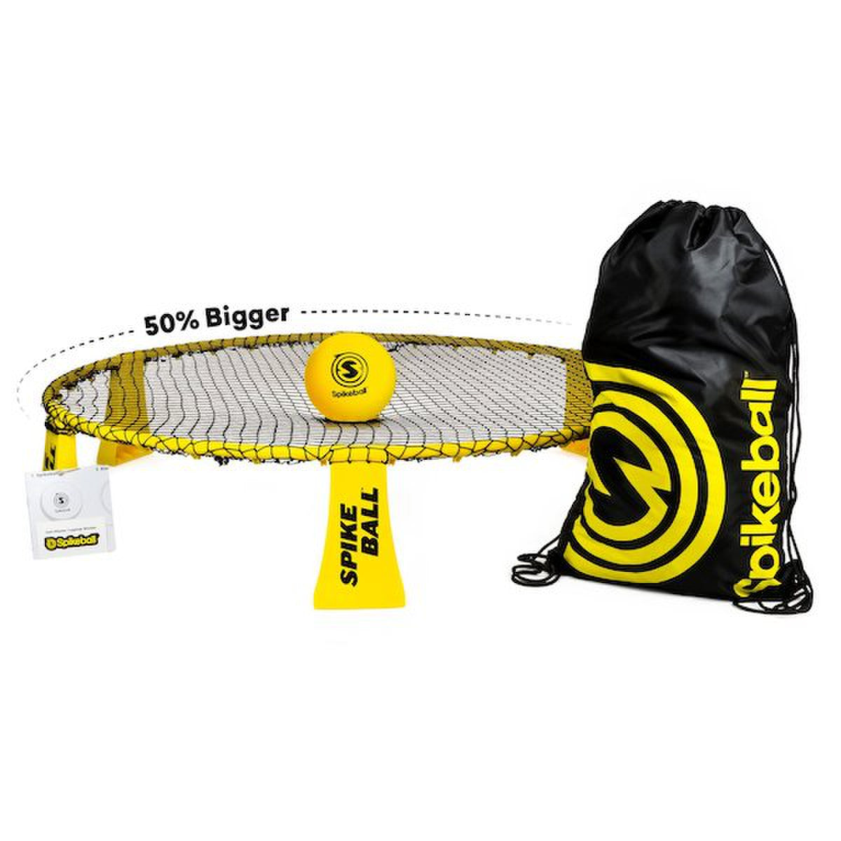 Spikeball Rookie Set with Larger Net and Bigger Ball for Beach & Lawn Games