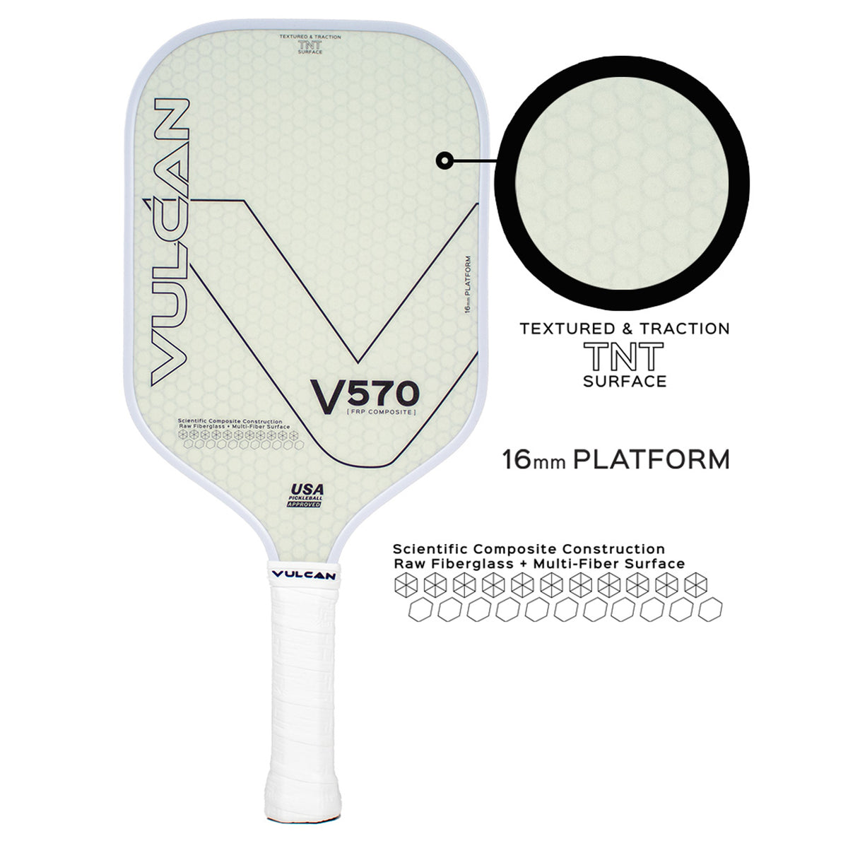 Vulcan V570FRP Pickleball Paddle