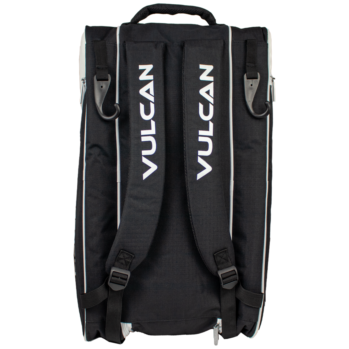 Vulcan Pickleball VTEAM Backpack | Black & White | Maximum Storage