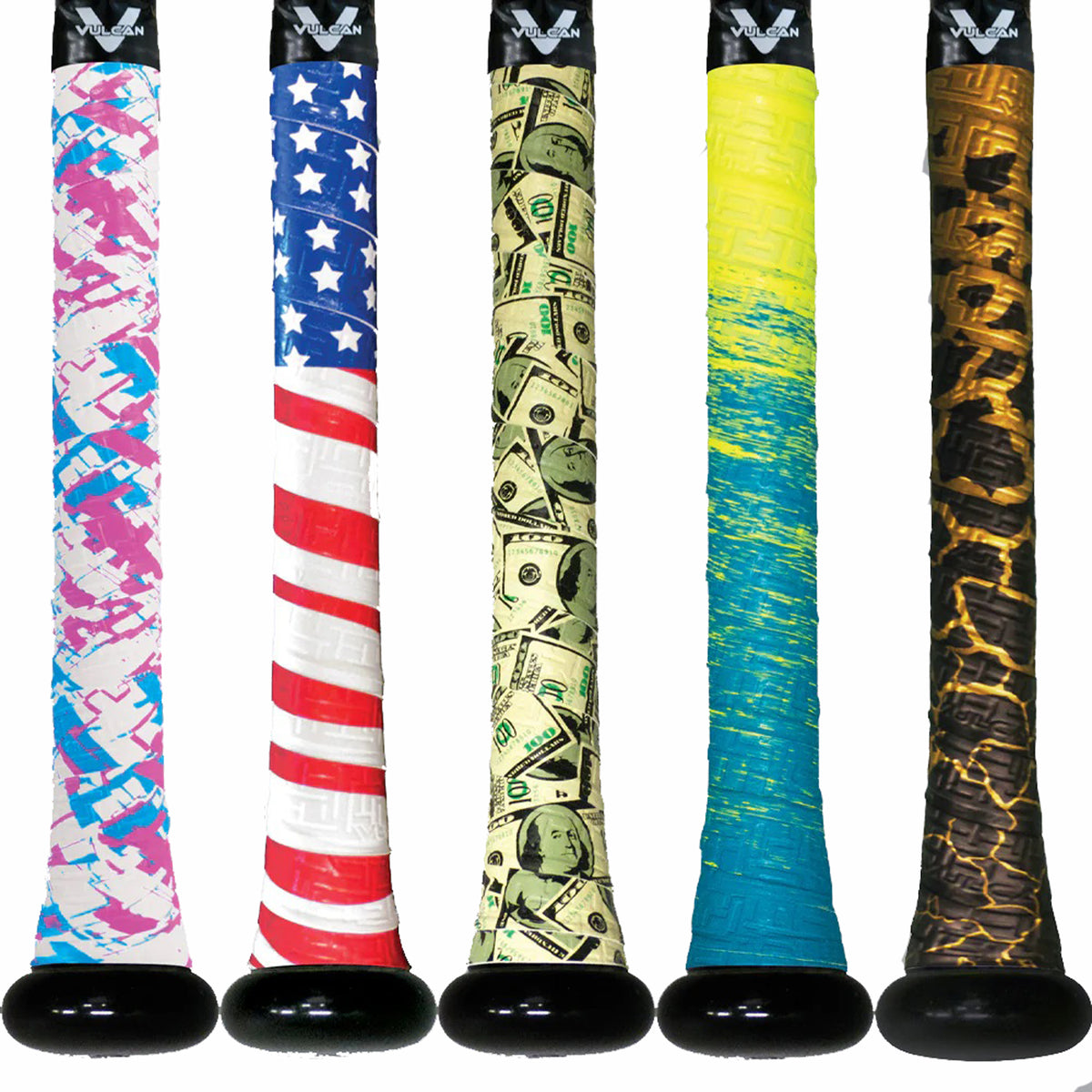 Vulcan Bat Grips 6pk.