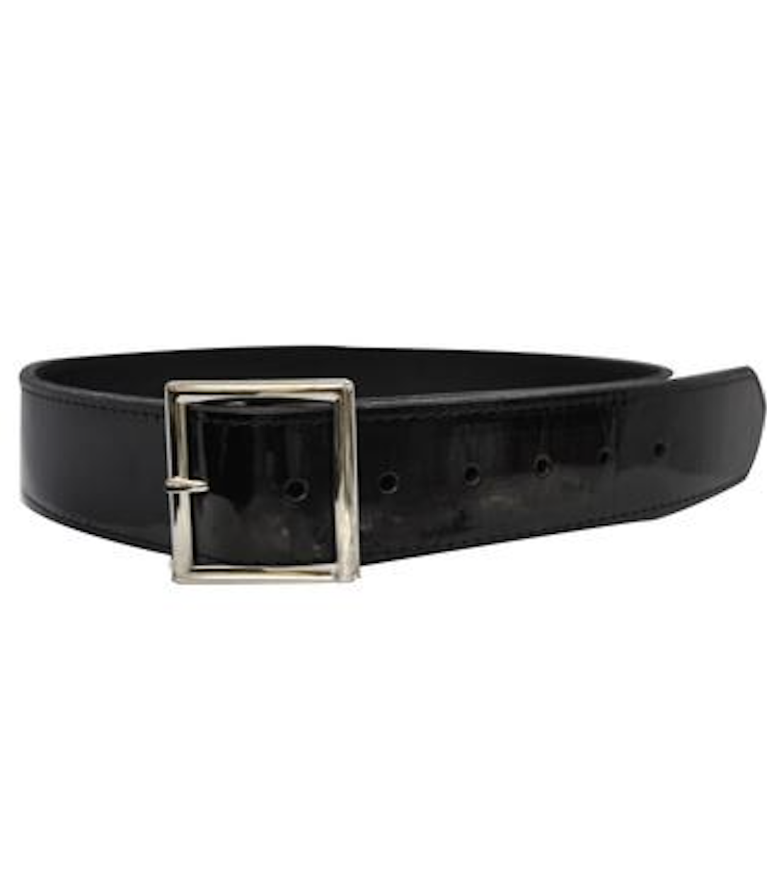 Smitty | ACS-581 | Patent Leather 1 3/4" Black Belt