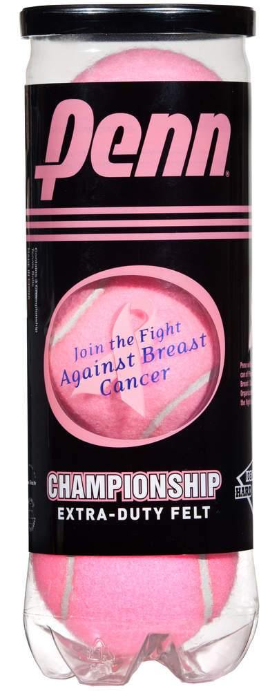 Penn | Championship Tennis Balls | Pink | Extra Duty Felt | 521073 - Great Call Athletics