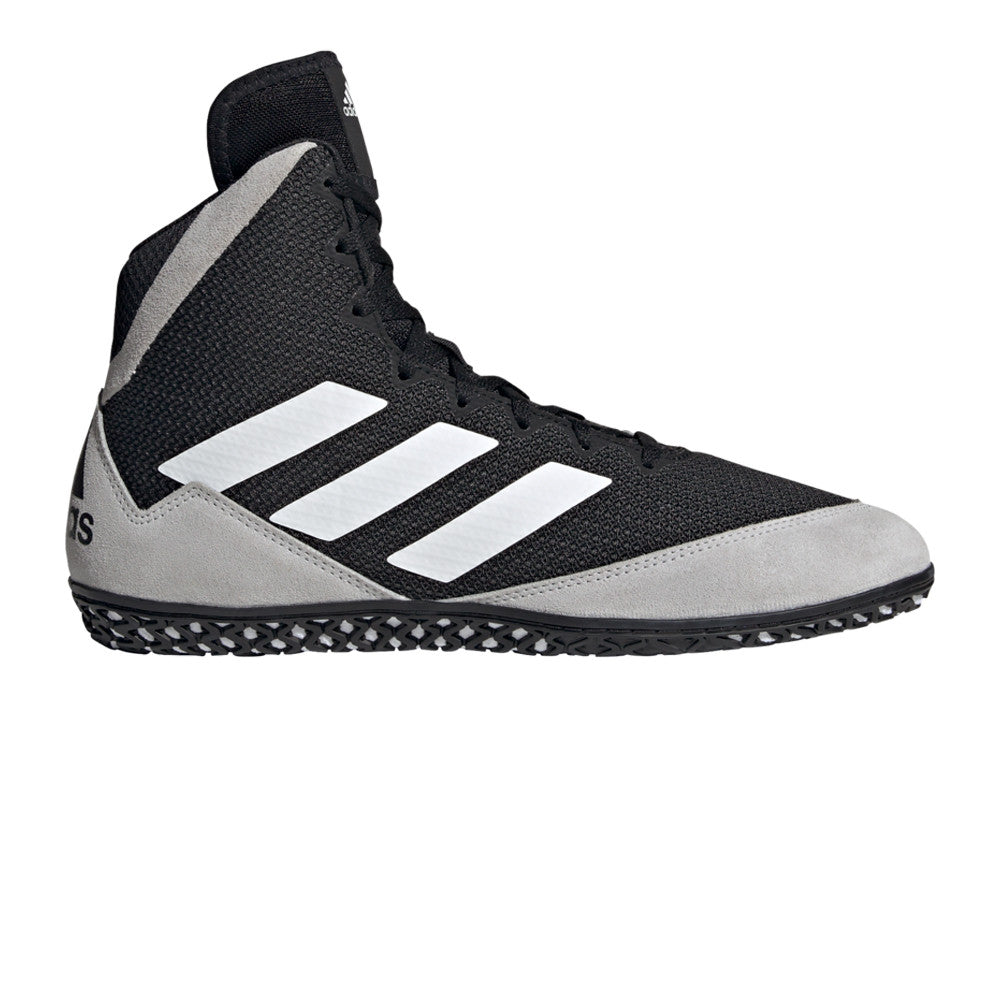 Adidas | FZ5381 | Mat Wizard 5 | Black/Grey/White Wrestling Shoes