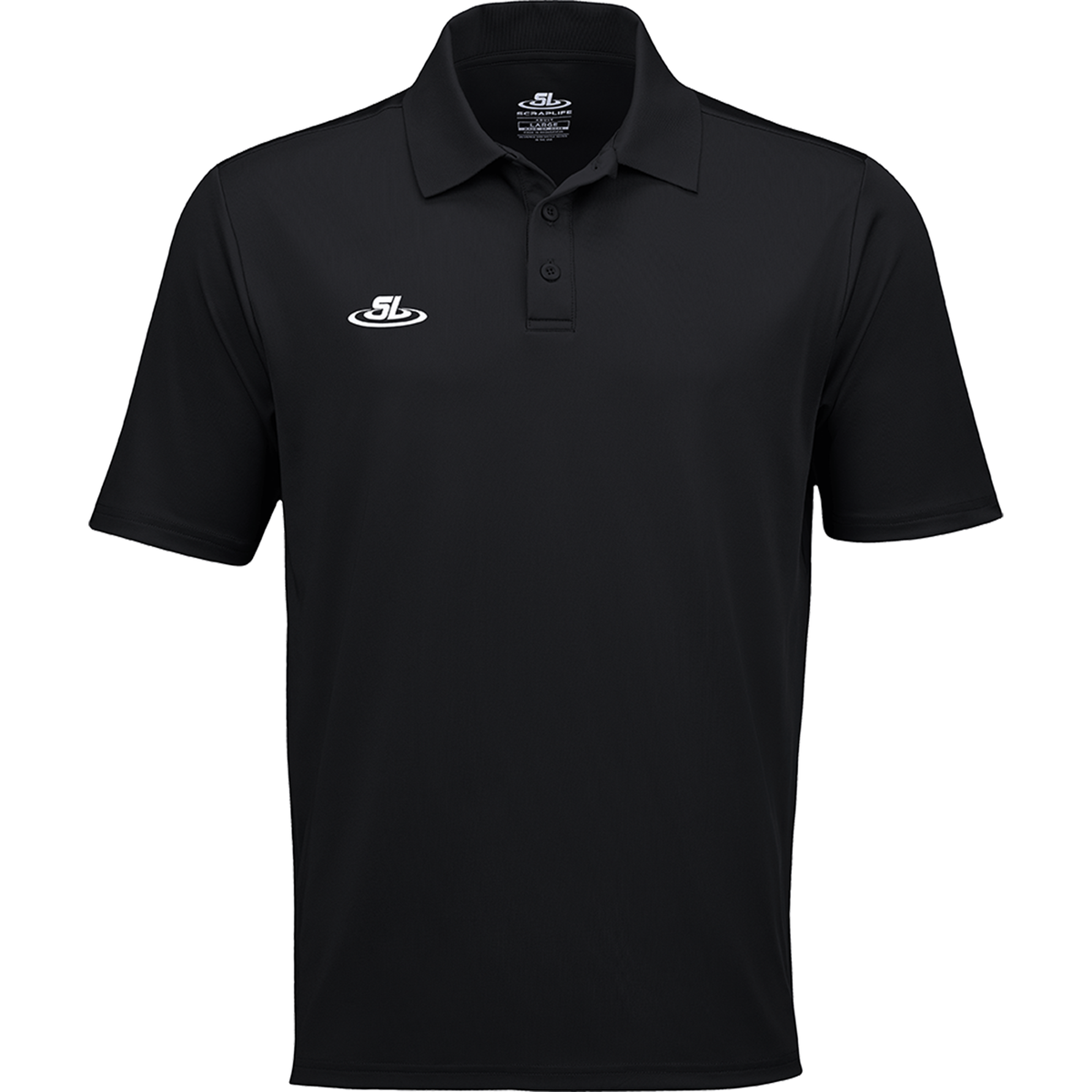 ScrapLife Wrestling Essential Performance Short Sleeve Premium Polo Shirt