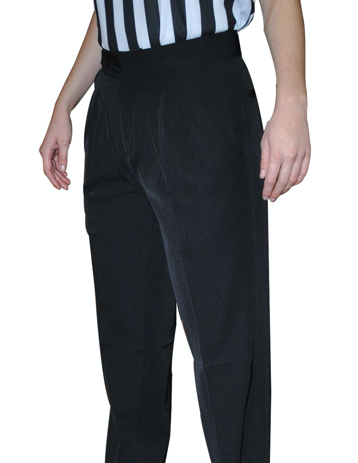 Smitty | BKS-286 | Women's 4-Way Stretch Pleated Referee Plants w/ Slash Pockets | Basketball | Wrestling